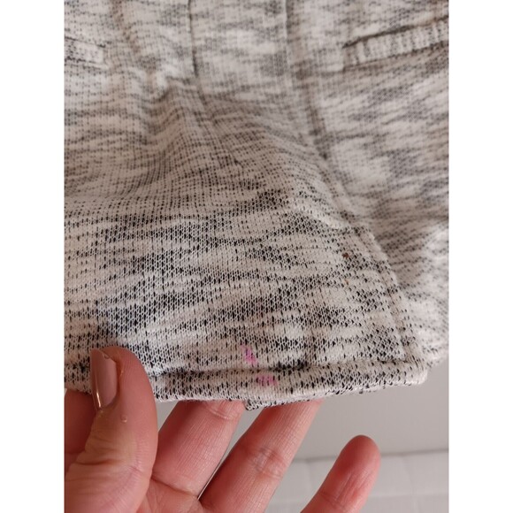 Cabi Neo Moto Jacket Sweater Heathered Gray Zip Up Cotton Style 5102 Size Small - Picture 4 of 7